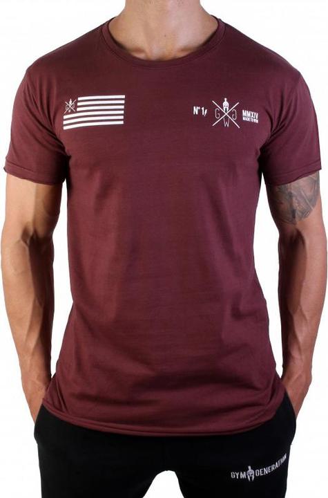 Immagine prodotto Gym Generation Maglietta Fighter BURGUNDY (XL)