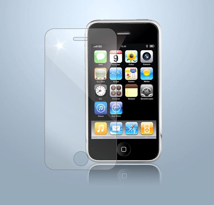 Produktbild Somikon Displayschutzfolie für Apple iPhone 3G/S (1 Stück, Apple iPhone 3G)