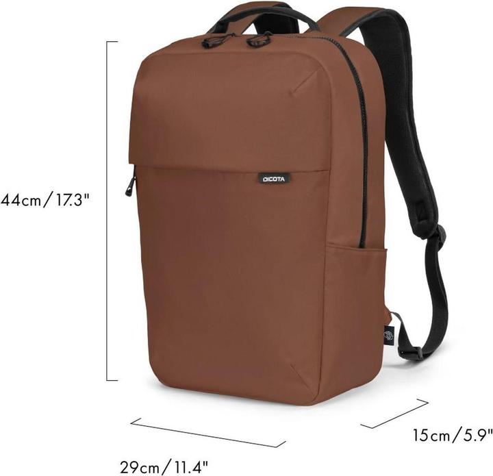 Actual product image Dicota Backpack COMMUTER 13-16 BROWN (16 l)