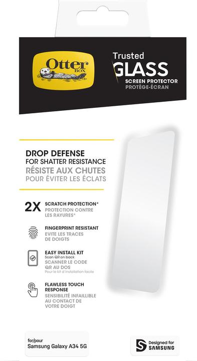 Image du produit OtterBox Trusted Glass (1 pièce(s), Samsung Galaxy A34 5G)