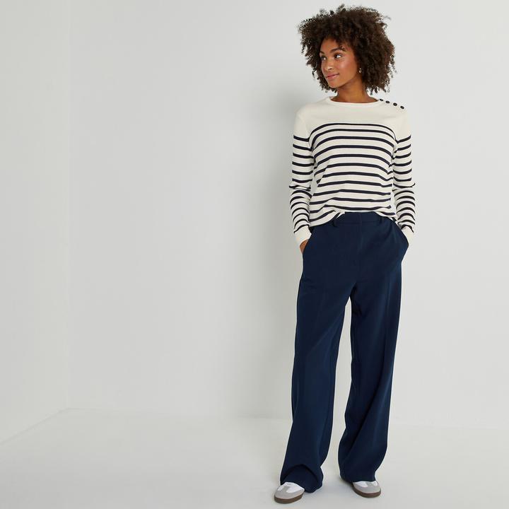 Image du produit La Redoute Collections Pull à rayures (XS)
