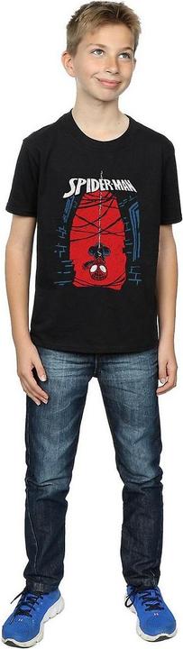 Immagine prodotto Spiderman Maglietta in cotone da ragazzo Hanging (140, 146)