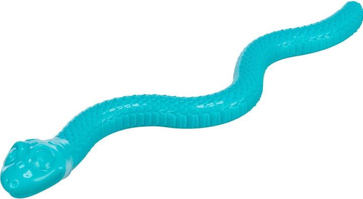 Actual product image Trixie Dog Toy Snack Snake, 59 cm, Petrol (Dog chew toy)