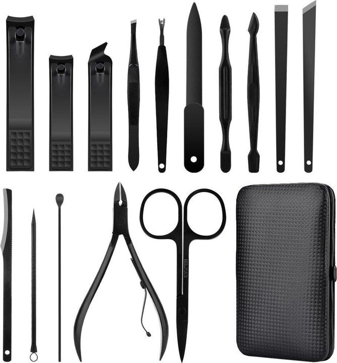 Actual product image JTI Manicure and pedicure set - 15 tools