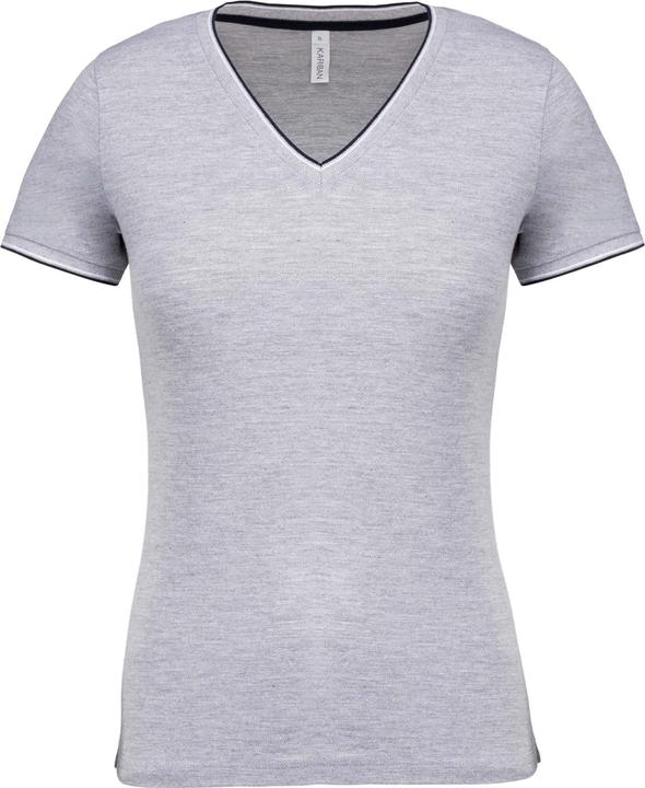 Produktbild Kariban Maille Piquée V-Ausschnitt (XL)