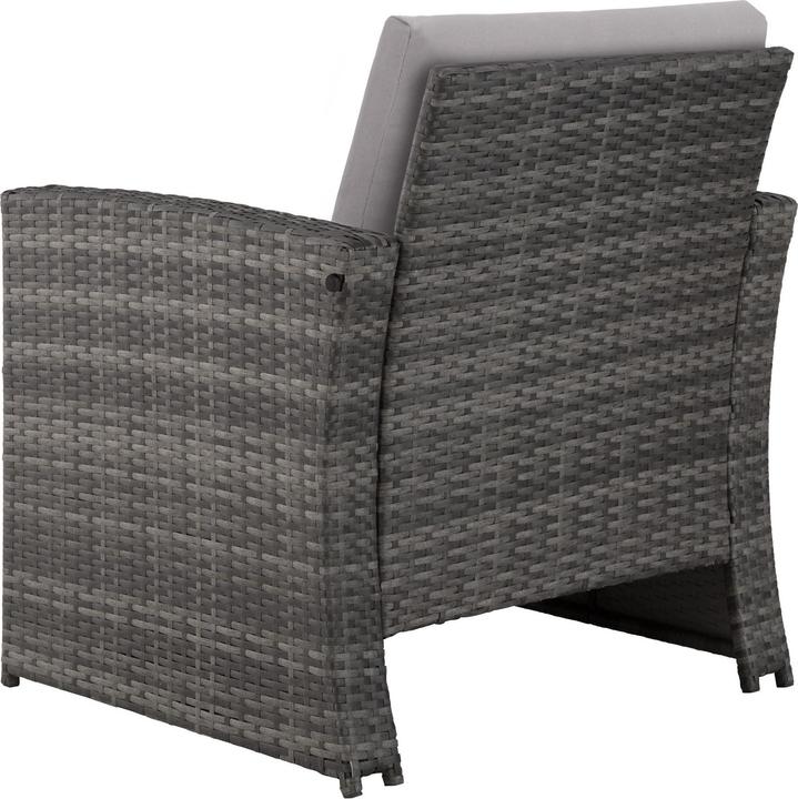 Actual product image tectake Rattan lounge Jesolo (89 cm)