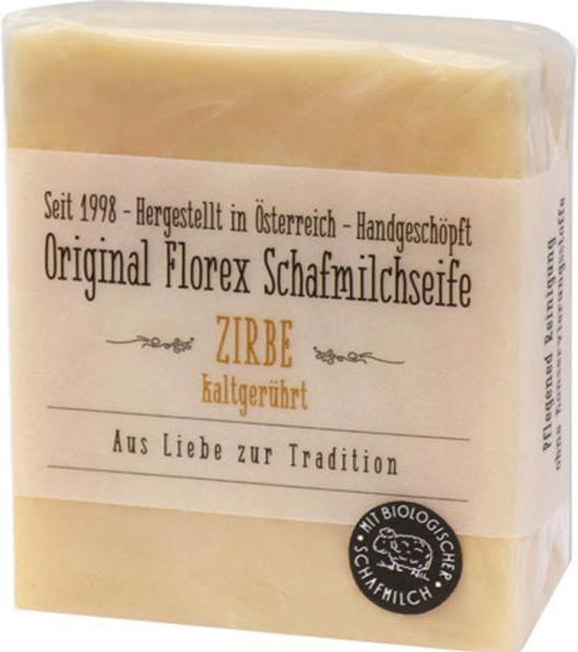 Image du produit Florex Savon original au lait de brebis Zirbe, 150 g (Savon liquide)