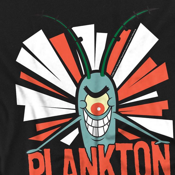 Immagine prodotto Spongebob Squarepants Maglietta Plankton Uomo (L)