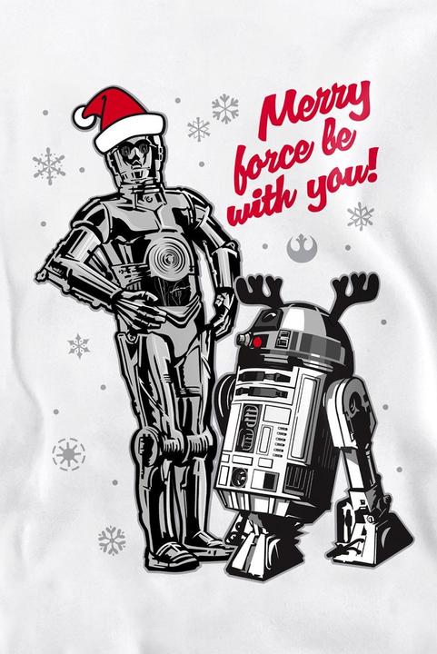 Produktbild Star Wars Merry Christmas Droids Sweatshirt (XL)