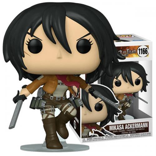 Actual product image Funko Pop! Attack on Titan : Mikasa Ackerman w/Sword (1166)