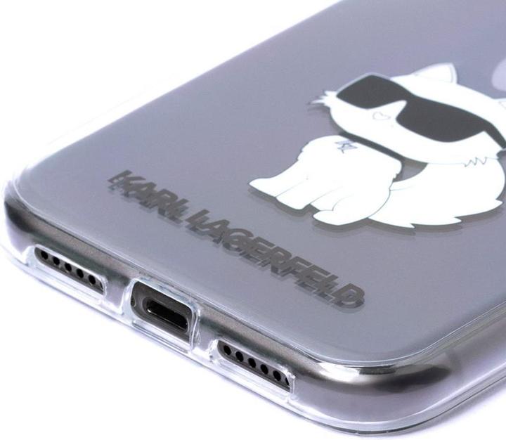 Immagine prodotto Karl Lagerfeld KLHCN61HNCHTCT Custodia rigida trasparente per iPhone 11 / Xr 6.1" Ikonik Choupette (Apple iPhone 11)