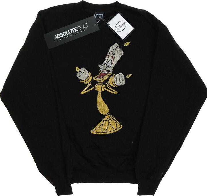 Image du produit Disney - Sweat BEAUTY AND THE BEAST LUMIERE DISTRESSED - Femme (S)