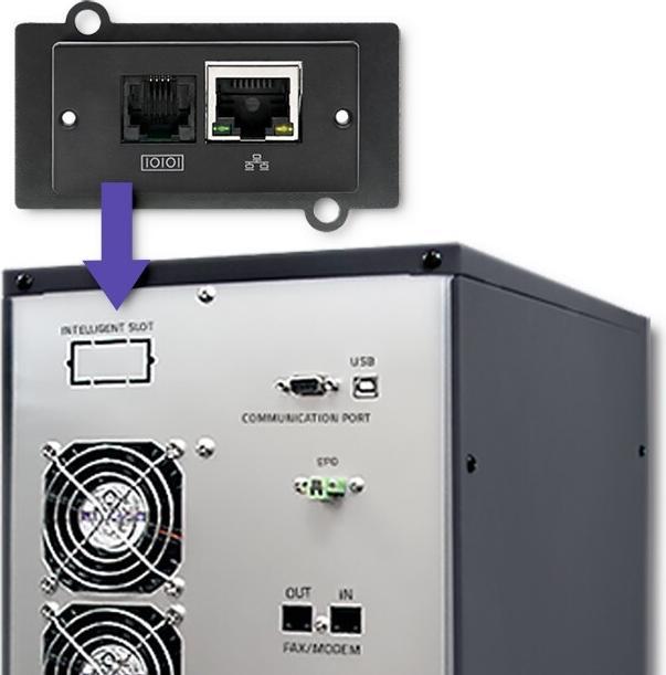 Produktbild Qoltec Pure Sine Wave 53044 (10000 VA, 800 W, Online-Doppelwandler USV)
