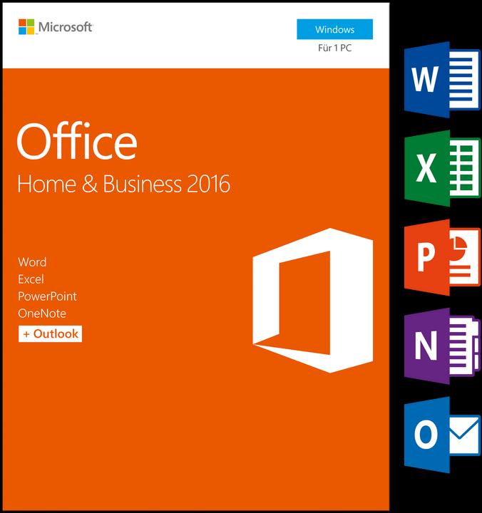 Produktbild Microsoft Office Home & Business 2016 (Deutsch)
