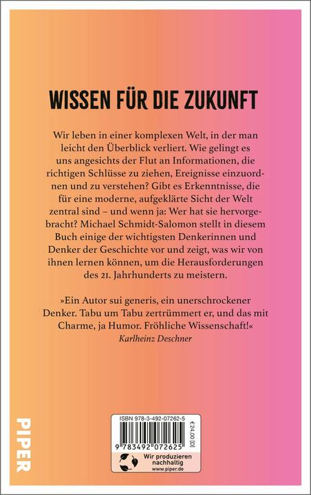 Produktbild Die Evolution des Denkens (Deutsch, Michael Schmidt-Salomon, 2024)