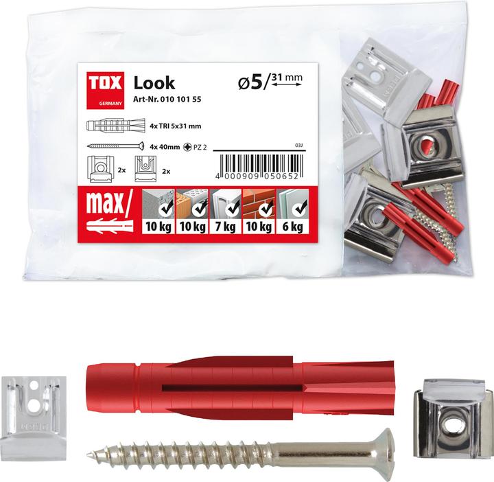Image du produit Tox Fixation de rétroviseur Look (4 pcs)