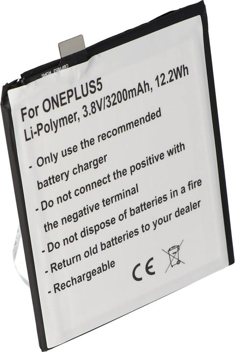 Produktbild AccuCell Akku passend für ONEPLUS 5 BLP637
