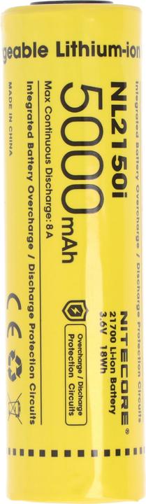 Produktbild Nitecore BATTERY RECH. LI-ION 3.6V/NL2150I(5000MAH) (1 Stk., AA, 5000 mAh)
