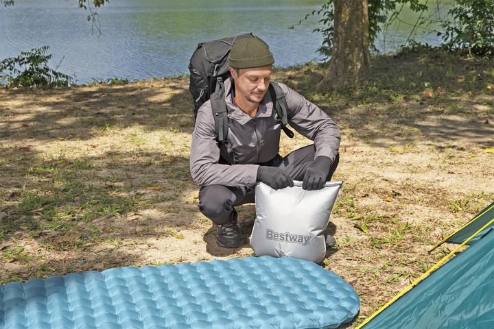 Actual product image Bestway AlpineLite™ inflatable single XL sleeping pad for mummy sleeping bags 183 x 63.5 x 7.5 cm