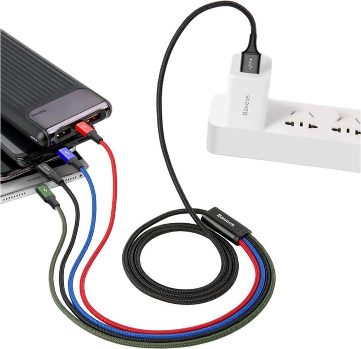 Productafbeelding Baseus 4in1 (1.20 m, USB 2.0)