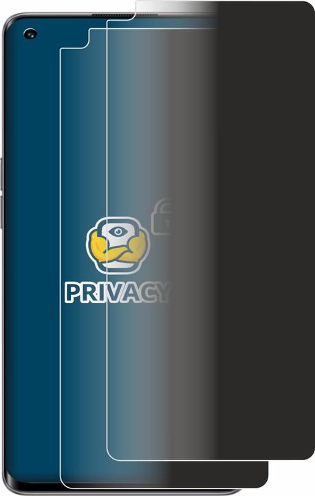 Produktbild BROTECT Sichtschutzfolie Anti-Spy Privacy Folie Blaulicht-Schutz (2 Stück, Oppo Reno 5 5G)