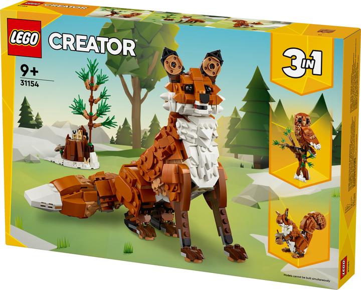 Immagine prodotto LEGO 31154 Animali della foresta: Volpe rossa (31154, LEGO Creator Expert)
