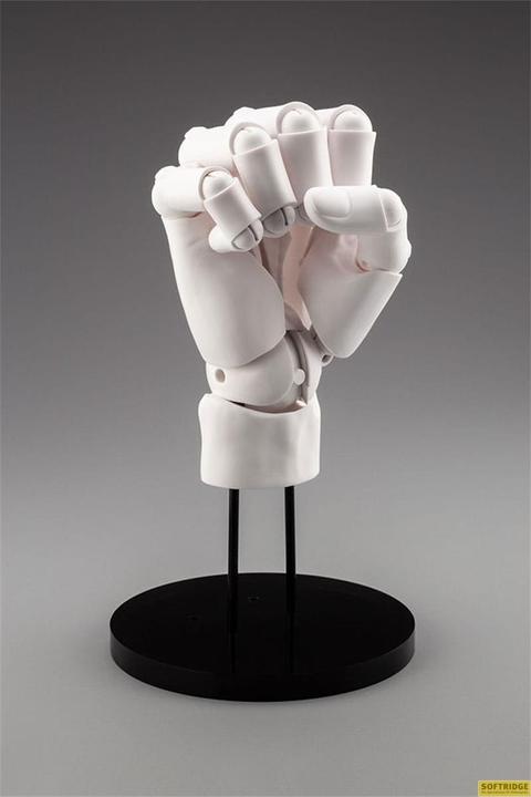 Produktbild Kotobukiya Takahiro Kagami PVC Artist Support Item Hand 1/1 Model/R White 21 cm