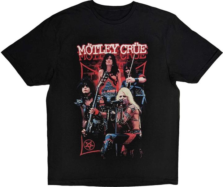 Motley Crue Live Montage Red (XL)
