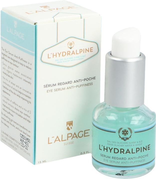Produktbild L'Alpage Suisse Augenserum gegen Schwellungen (Serum, 15 ml, Tag + Nacht)