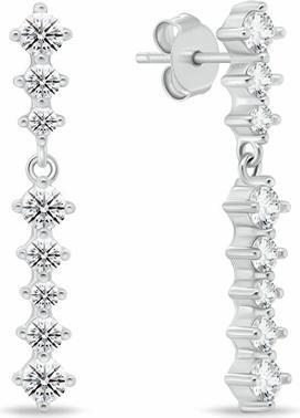Produktbild Brilio Silver - Matching silver earrings Paws EA1100WBC