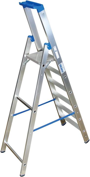 Krause KRAU 124531 Trapladder (aluminium) 6 treden (Trapladder)