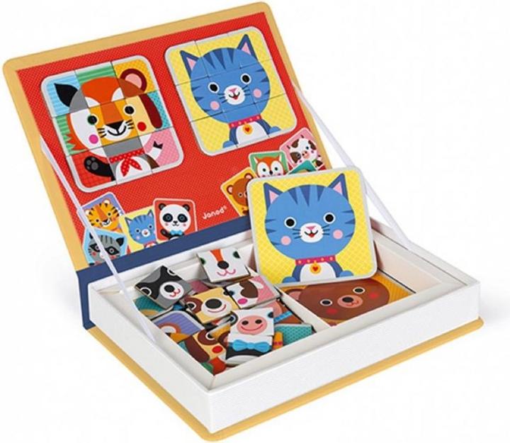 Immagine prodotto Janod Magnet Book Mix & Match (Tedesco, Francese, Italiano, Inglese)