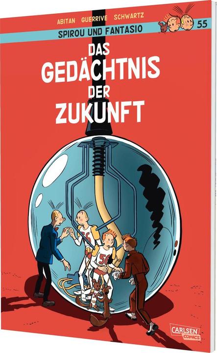 Image du produit Spirou et Fantasio 55 : La mémoire du futur (Benjamin Abitan, Sophie Guerrive, Allemand)