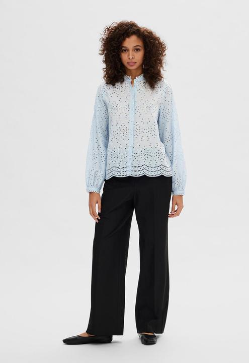Image du produit Selected Femme Broderie Anglaise Chemise (38)