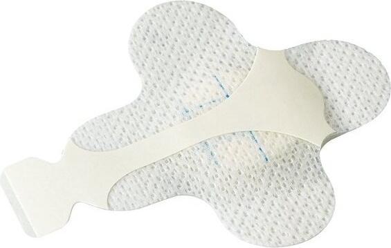 Actual product image 3M Tegaderm Foam HP Foam Compress Mini Cross adhesive 10 pcs.