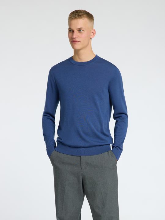 Actual product image Selected Homme Slhtray Ls Knit Merino Crew Neck Noos (M)