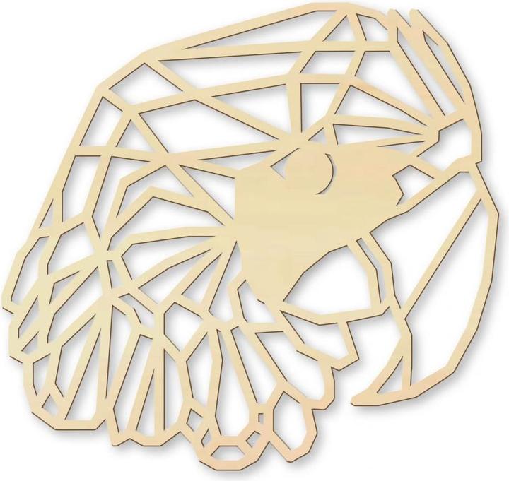Image du produit Trenddeko Origami perroquet (20 x 19 cm)