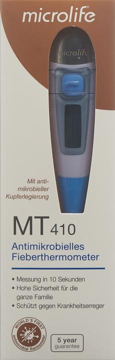 Image du produit Microlife Thermomètre antimicrobien MT410 (1 pc) (Sans contact)