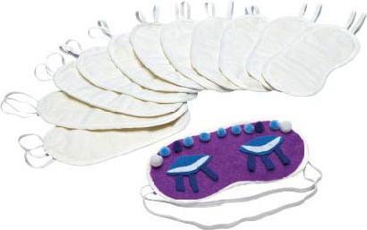 Immagine prodotto Colorations Maschera per dormire in cotone, set da 12 (Maschera sonno)