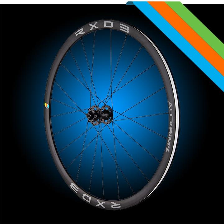 Alexrims RXD3, 700 ° C, 30 -mm cone, tubeless ready, disc deficiency is, rigid F12X100/R12X142, weight (Wheelset, 28")