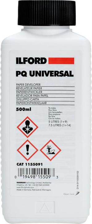 Image du produit Ilford PQ-UNIVERSAL DEV, 500 cc