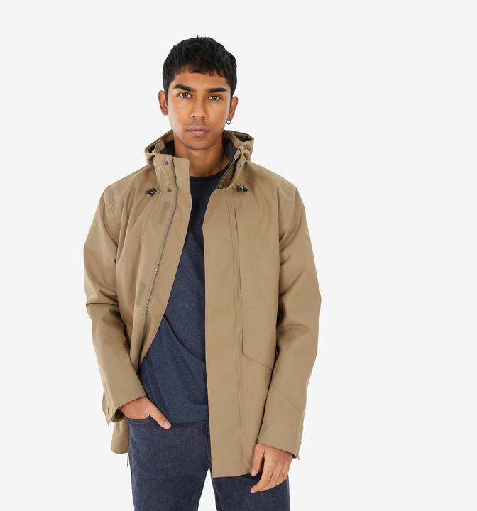 Actual product image Quechua Men's waterproof hiking jacket - NH550 (3XL)