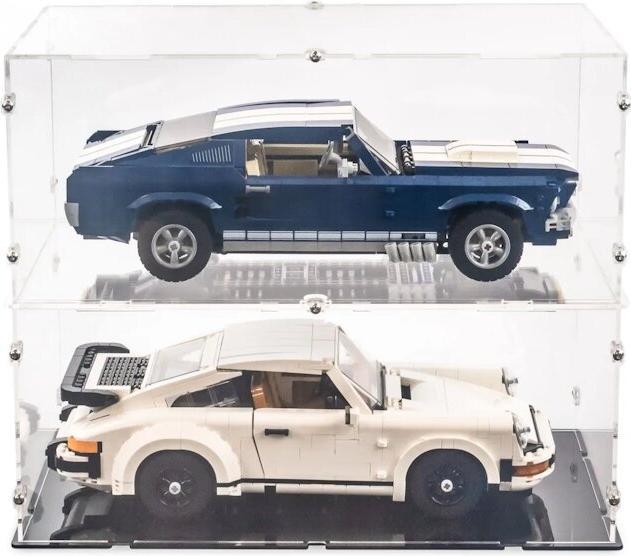 Immagine prodotto iDisplayit Display in acrilico per LEGO® 10265 Ford Mustang (con fondo trasparente, impilabile)