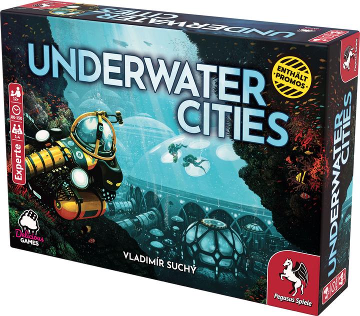 Actual product image Pegasus 51905G - Underwater Cities, Board game, 1-4 players, ages 12+ (DE edition) (German)