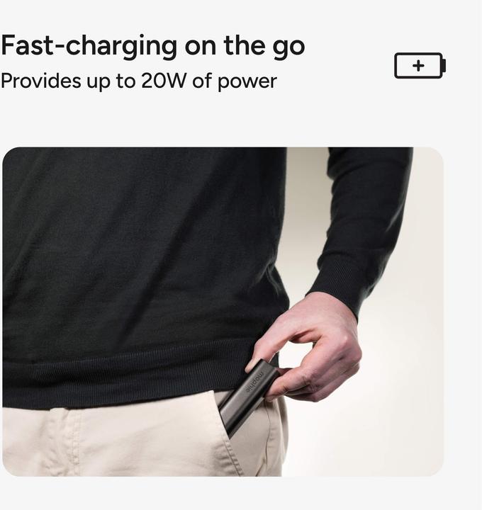 Produktbild mophie Powerstation Mini (5000 mAh, 20 W, 20 Wh)