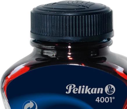 Produktbild Pelikan Tintenglas 4001 (Tintenfass, Rot)