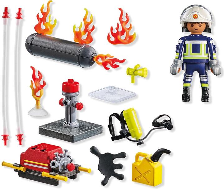 Actual product image Playmobil Löschung eines Gastanks (71826, Playmobil Action Heroes)