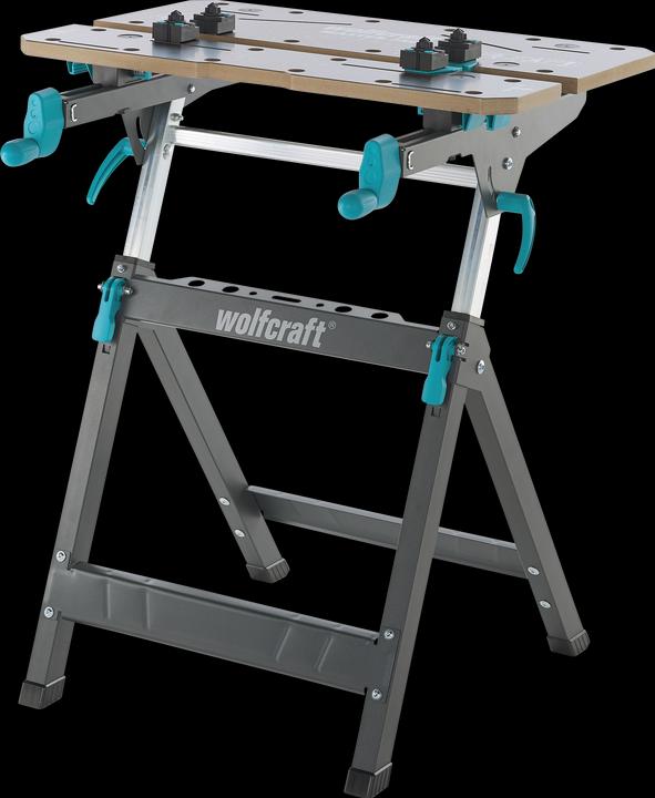 wolfcraft MASTER 750 ERGO Clamping and Machine Table (70 cm, 68 cm)