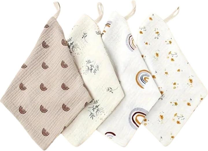 Produktbild Milkii Waschlappen-Set aus zweischichtiger Musselin-Baumwolle, XL