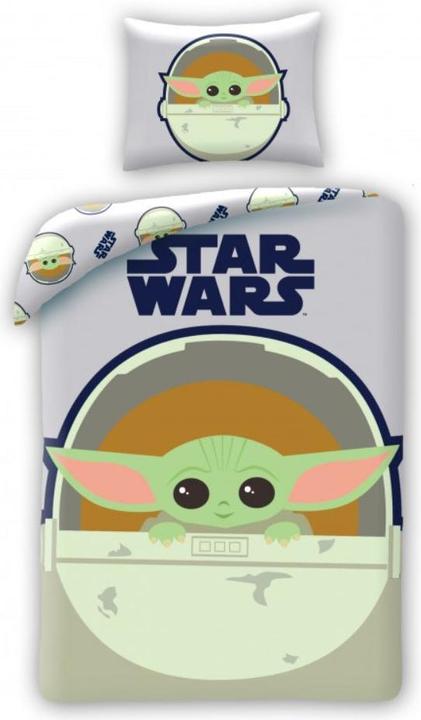 Immagine prodotto Tinisu Star Wars Grogu Bettwäsche - Baby Yoda 140x200 cm Kissen und Decke